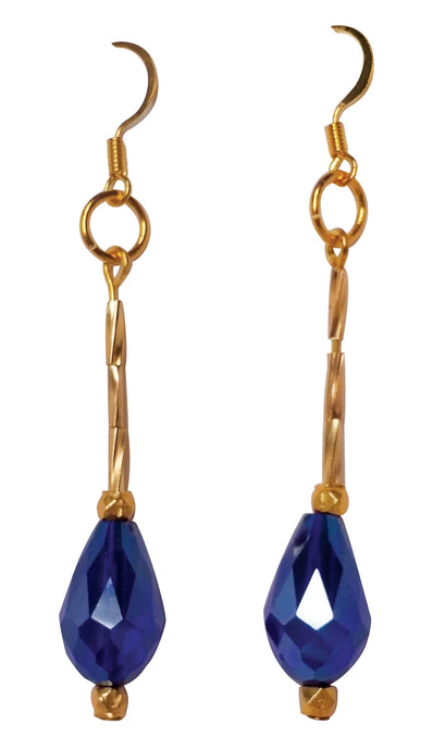 Royal Cobalt - Earrings - Funraise 