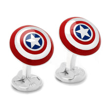 3D Captain America Shield Cufflinks - Funraise 