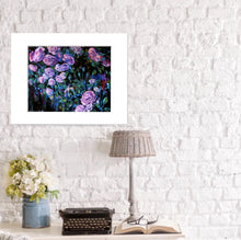 Floral Art Canvas Prints “Summer Night” Canvas Wall Art