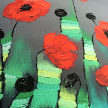 Abstract Art Canvas Prints “Poppies” Canvas Wall Art