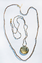 Bardot necklace in Labradorite