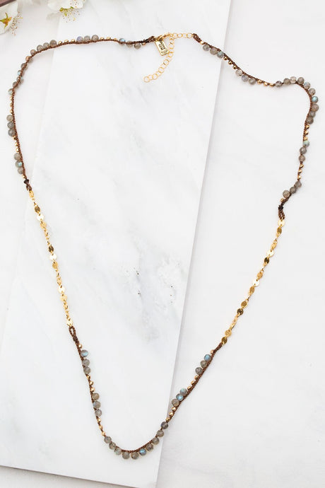 Gastsby Sequin Convertible Long Necklace/Wrap - Funraise 