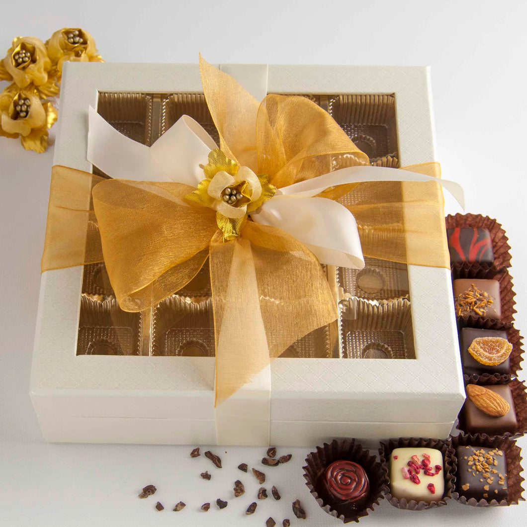 Chocolates - Grand Window Box - Pearl White - Funraise 