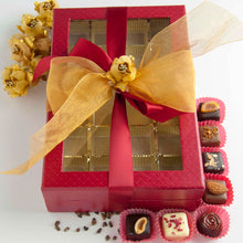 Chocolates - Grand Rectangular Box - Intense Red - Funraise 