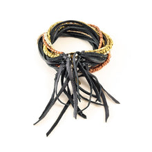 Leather Biker Cuff  - Various colors - Funraise 