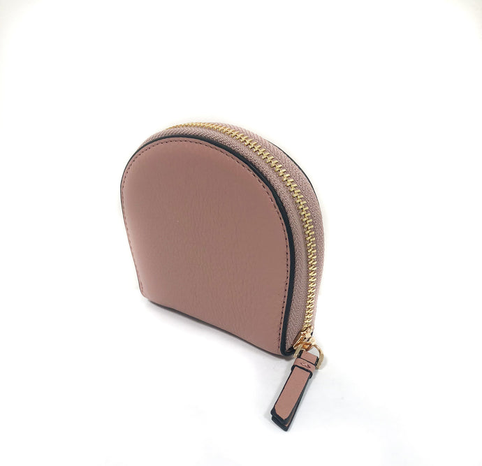Mae Accordion Wallet - Muted Pink