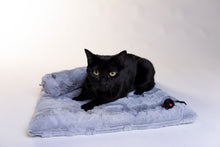 Catnip Comforter and Belly Roll - Silver - Funraise 