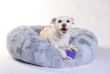 Dog Puff Bed - Silver - Funraise 
