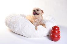 Dog Puff Bed - Cream - Funraise 