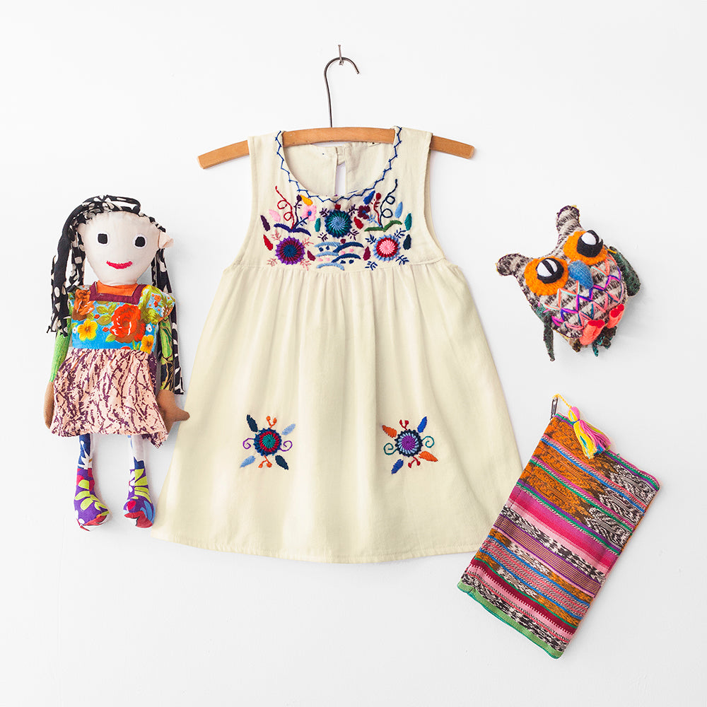 GLOBAL Children’s Package – Cream Dress
