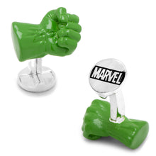 3D Hulk Fist Cufflinks - Funraise 
