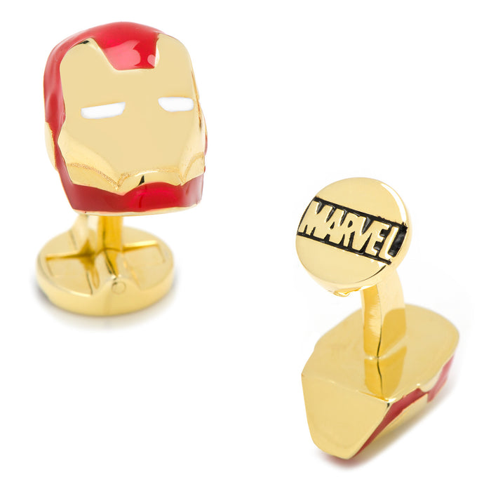 3D Iron Man Cufflinks - Funraise 