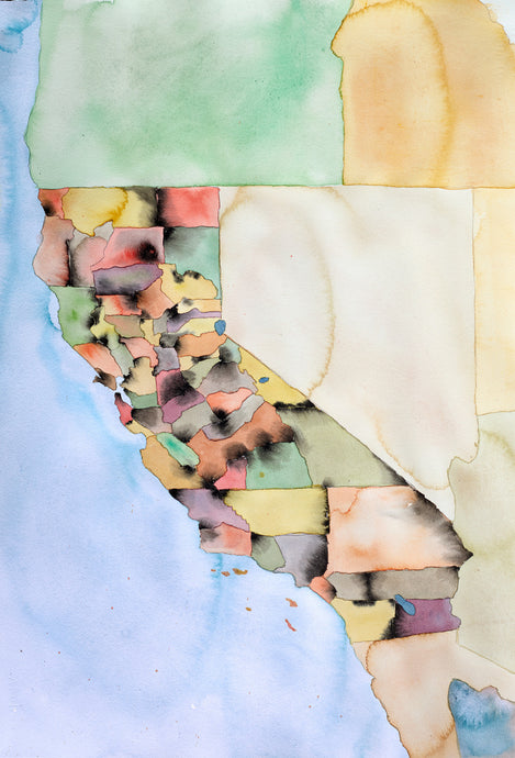 Map of California by County - Funraise 