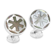 Sterling Imperial Mother Of Pearl Cufflinks 