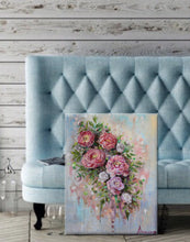 Floral Art “Dawn” Canvas Wall Art