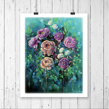 Floral Art Canvas Print “Dusk” Canvas Wall Art