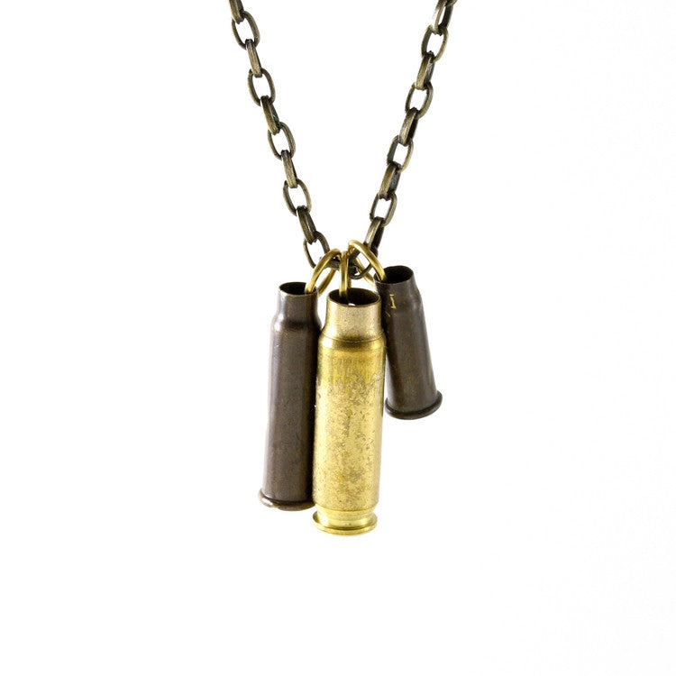 3 Bullets on Chain Necklace - Funraise 