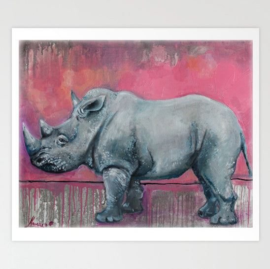 Wildlife Canvas Prints, Animal Art “Still Young“ Canvas Wall Art