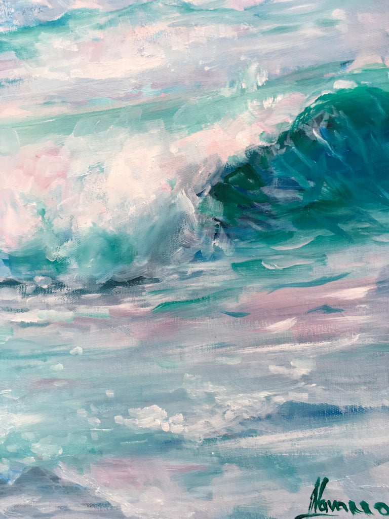 Ocean Canvas Prints “Pink Sky” Wall Art